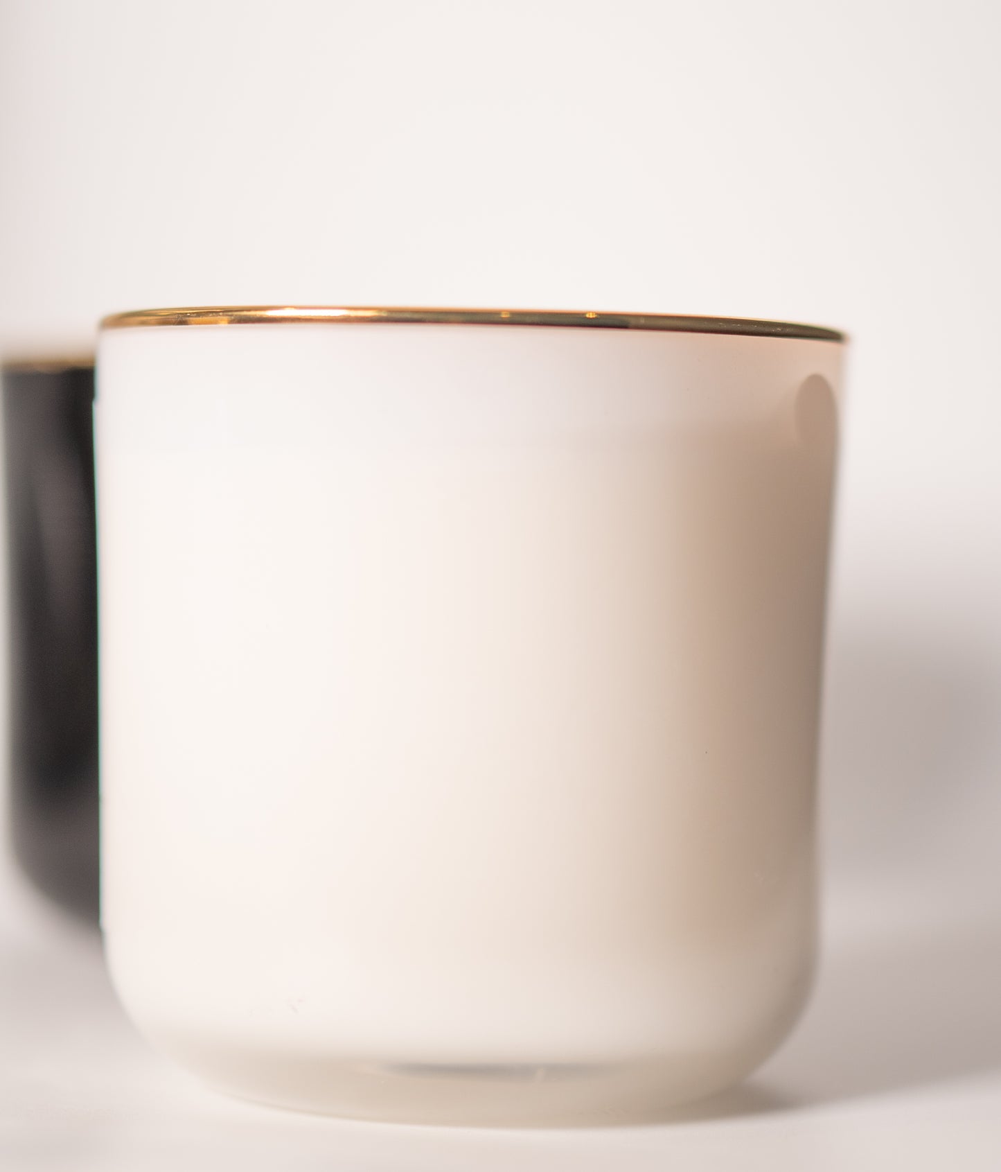 Gold Rim Luxury 2 Wick Candle