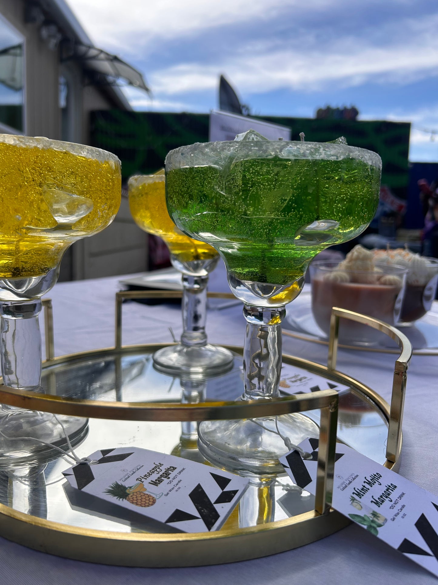 3 Wick Margarita Gel Candle