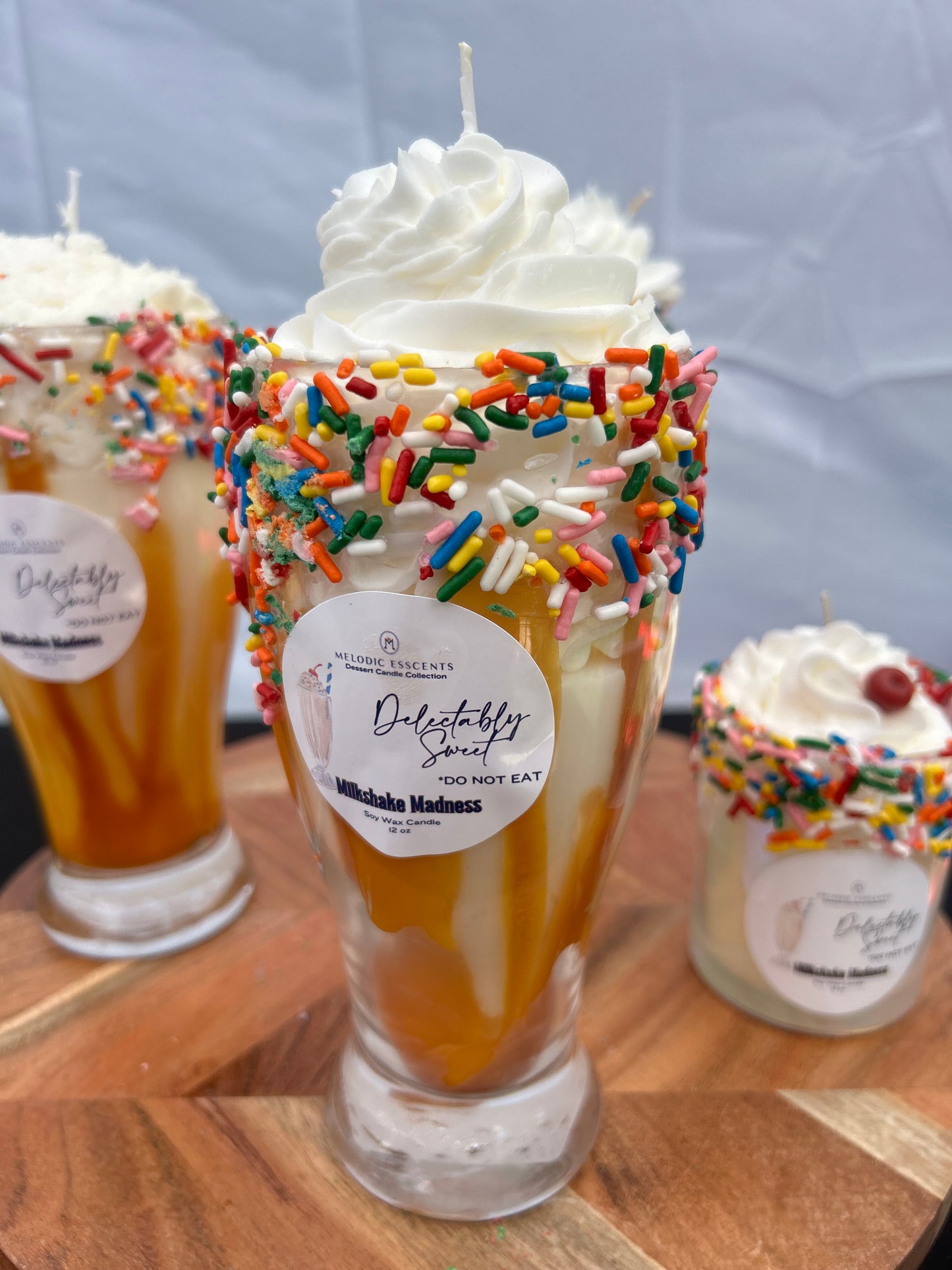Milkshake Dessert Candle