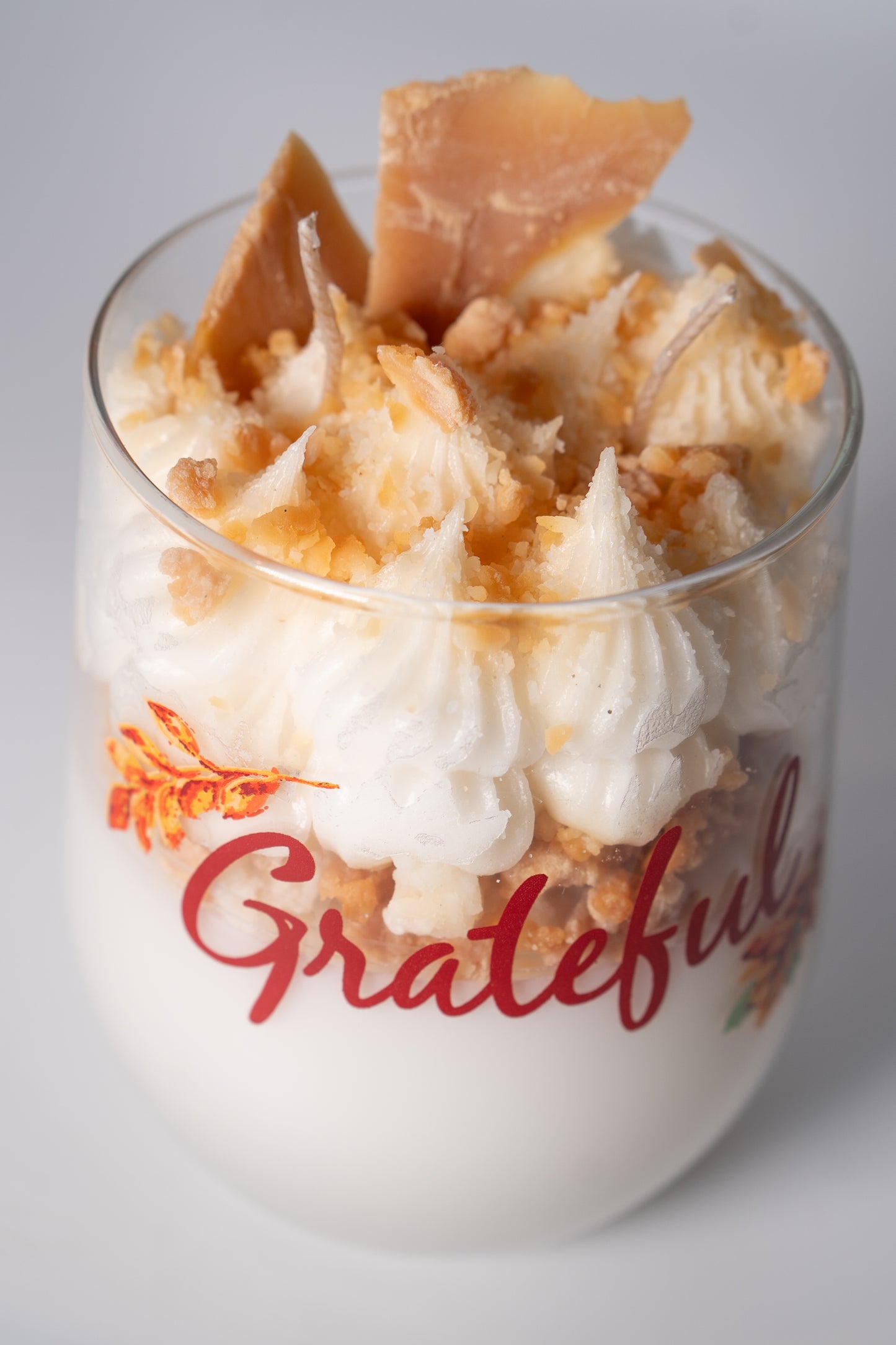 Pumpkin Spice & Sweet Almond Dessert Candle