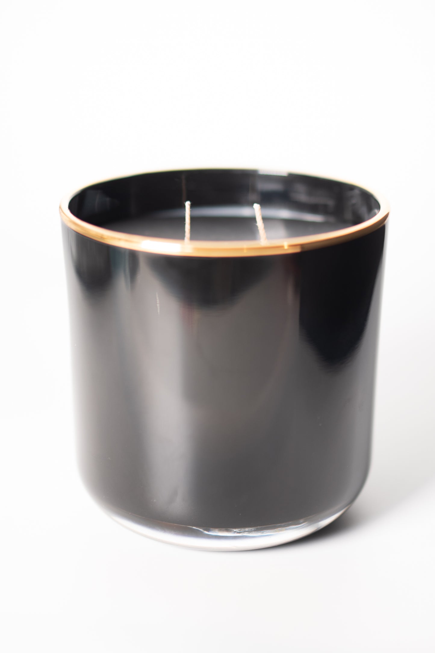 Gold Rim Luxury 2 Wick Candle