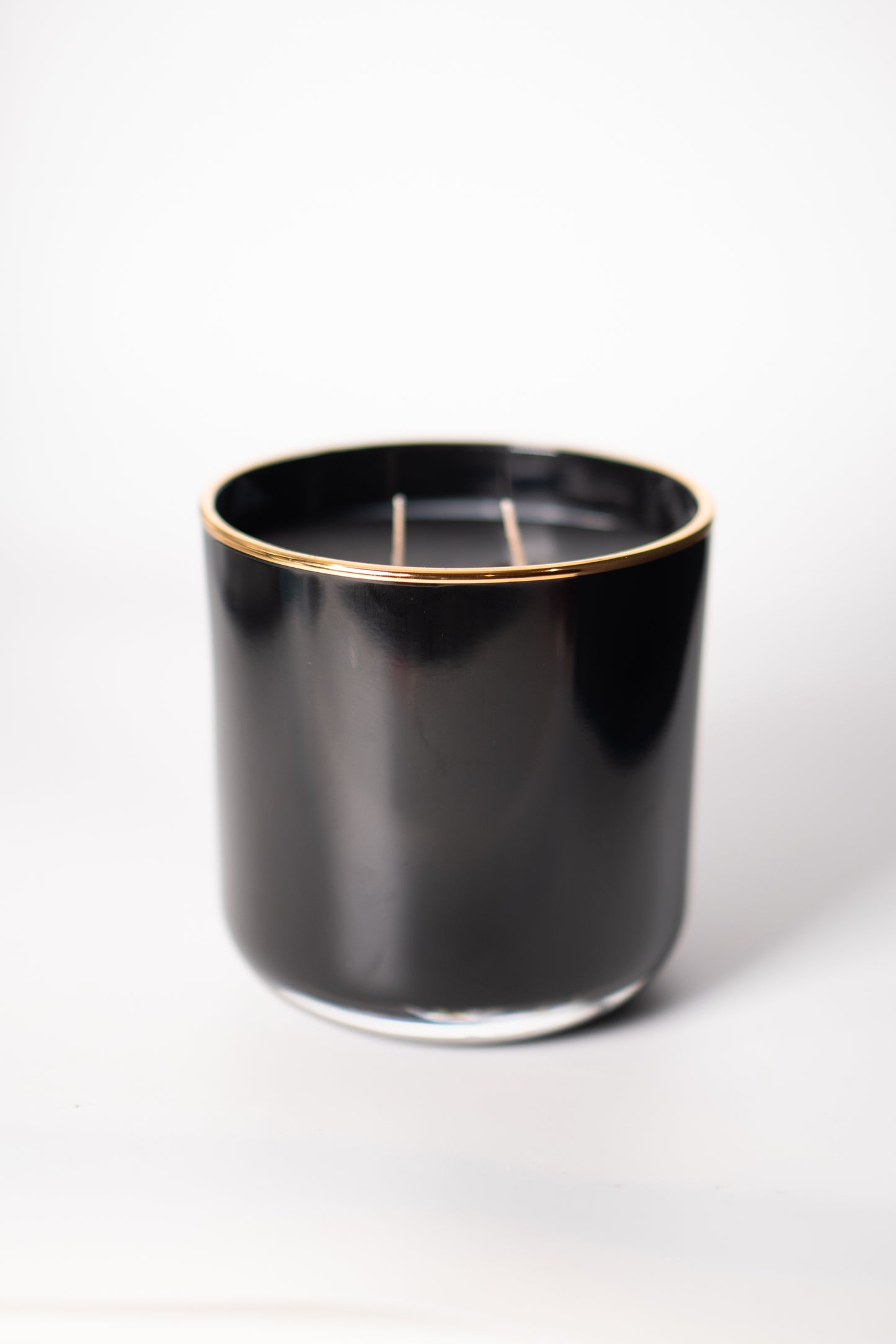 Gold Rim Luxury 2 Wick Candle