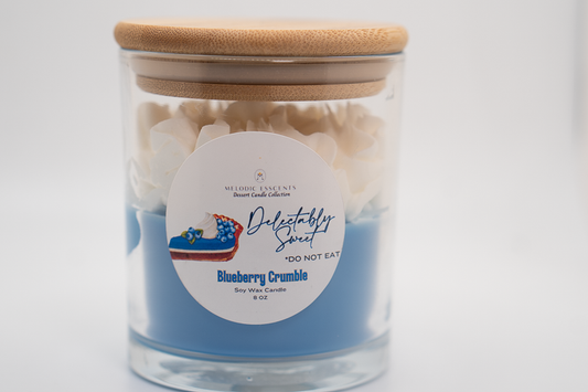 Wooden Lid Dessert Candles