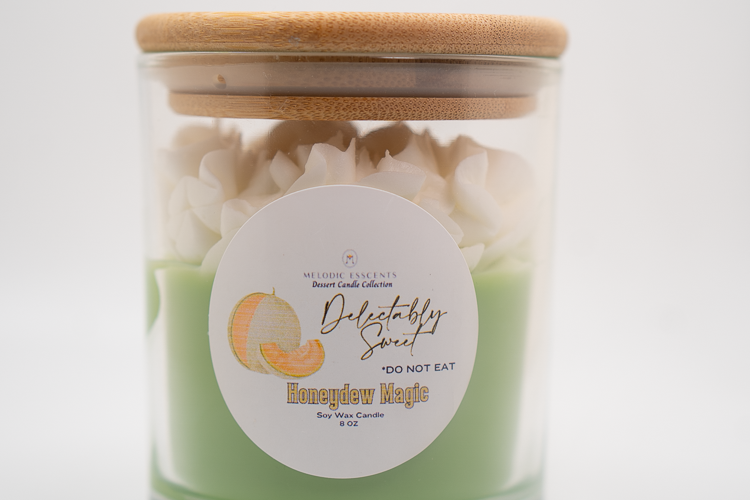 Wooden Lid Dessert Candles