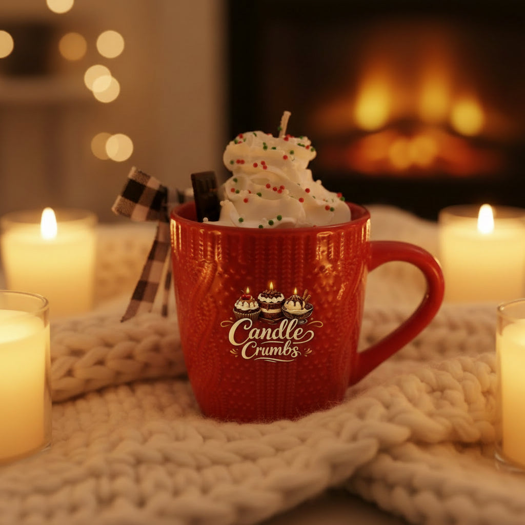 Hot Cocoa Dessert Candle