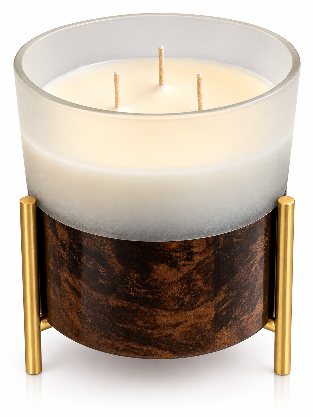 Golden Luxe| Large Luxury 3 Wick Candle