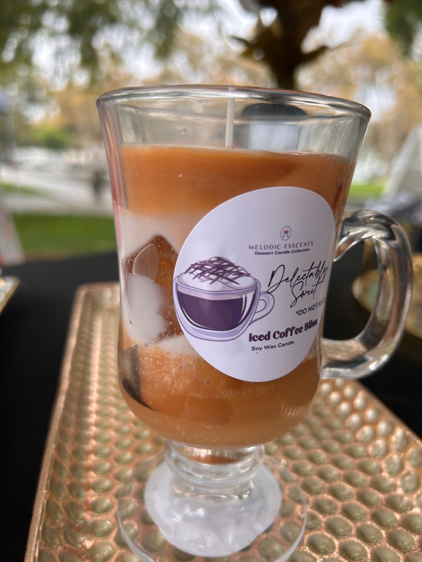 1 Wick Coffee Candle