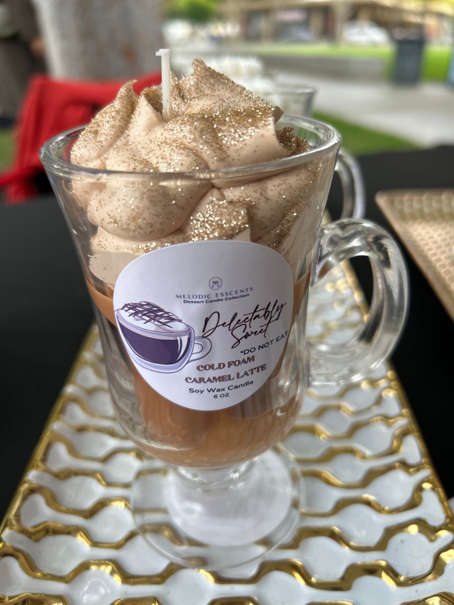 1 Wick Coffee Candle