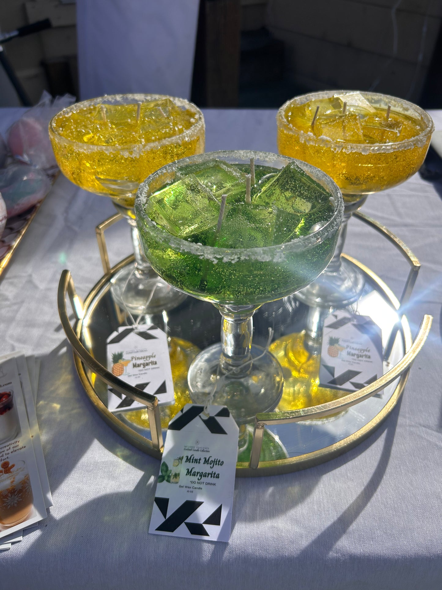 3 Wick Margarita Gel Candle