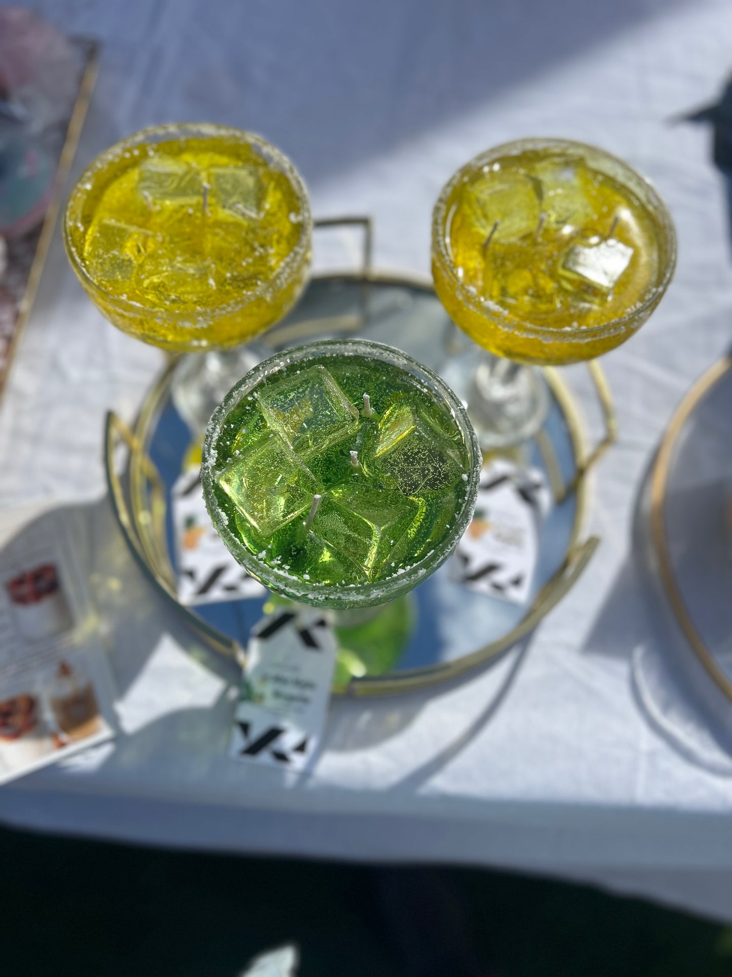 3 Wick Margarita Gel Candle