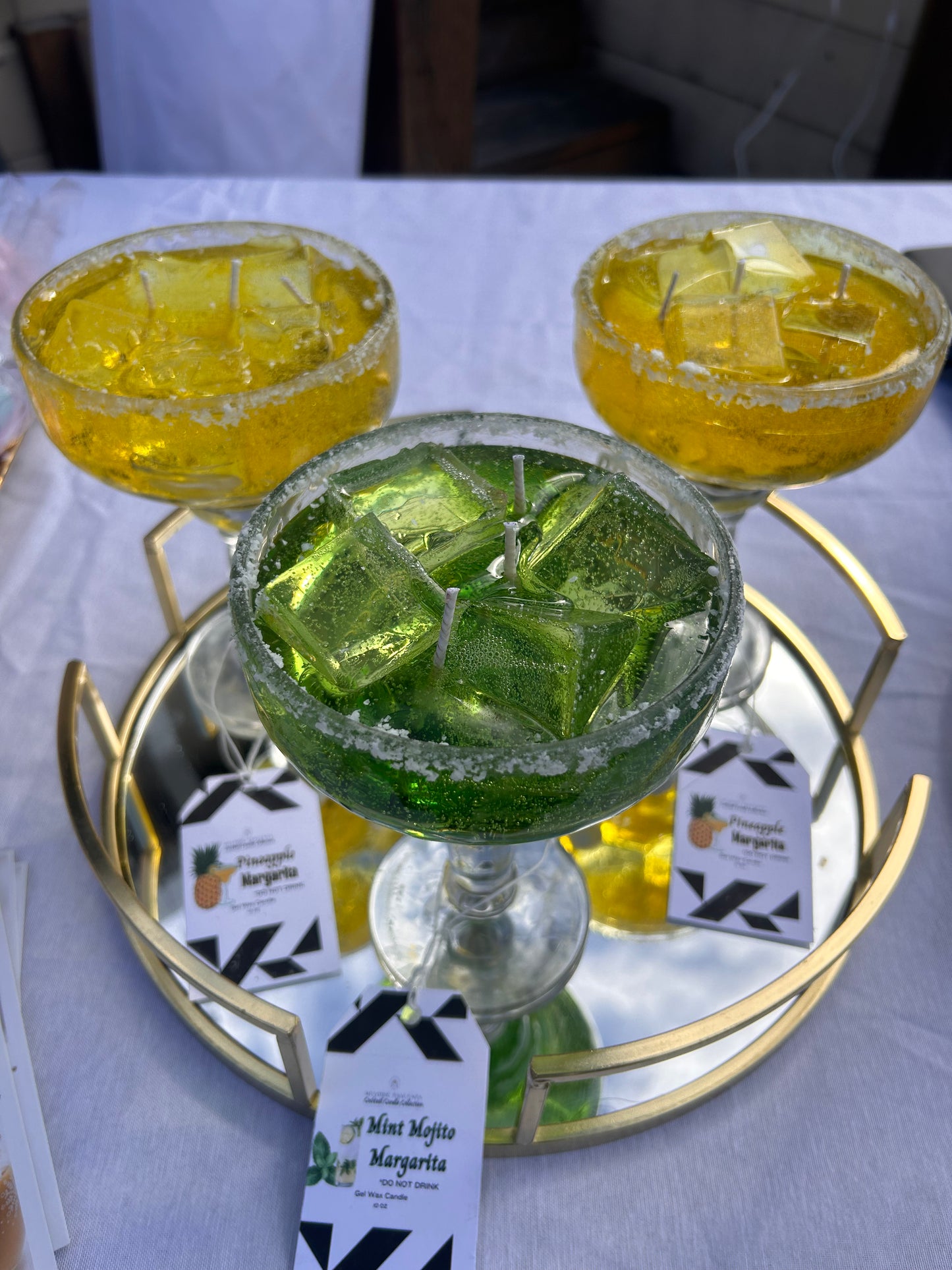 3 Wick Margarita Gel Candle