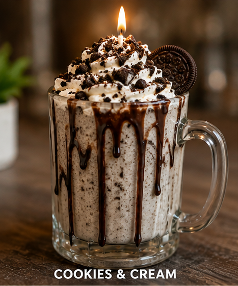 Cookies & Cream Milkshake Candle